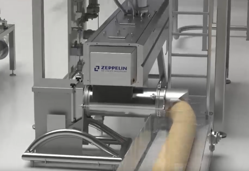 Kontinuerligt degblandningssystem från Zeppelin, platsbesparande och driftsäkert.